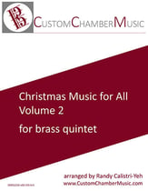 Christmas Carols for All, Volume 2 (for Brass Quintet) P.O.D. cover